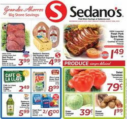 Catalogue Sedano's from 08/16/2023