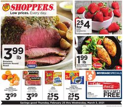 Catalogue Shoppers Food & Pharmacy from 02/25/2021