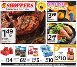 Catalogue Shoppers Food & Pharmacy from 03/18/2021