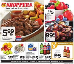Catalogue Shoppers Food & Pharmacy from 10/28/2021