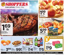 Catalogue Shoppers Food & Pharmacy from 12/30/2021