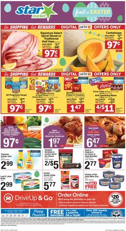 Catalogue Star Market - Easter 2021 Ad from 03/26/2021