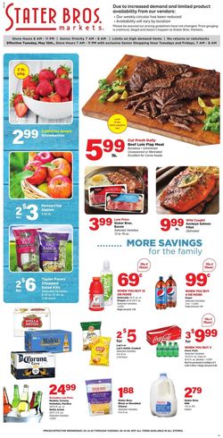 Catalogue Stater Bros. from 05/13/2020