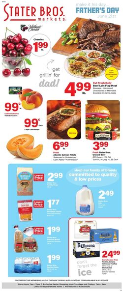 Catalogue Stater Bros. from 06/17/2020
