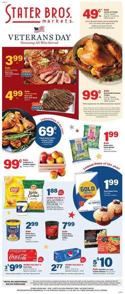Catalogue Stater Bros. from 11/11/2020