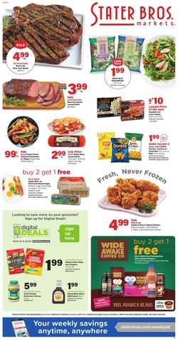 Catalogue Stater Bros. from 01/27/2021