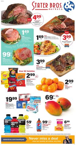 Catalogue Stater Bros. - Easter 2021 Ad from 03/24/2021