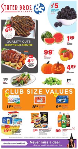 Catalogue Stater Bros. from 10/20/2021