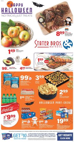 Catalogue Stater Bros. HALLOWEEN 2021 from 10/27/2021