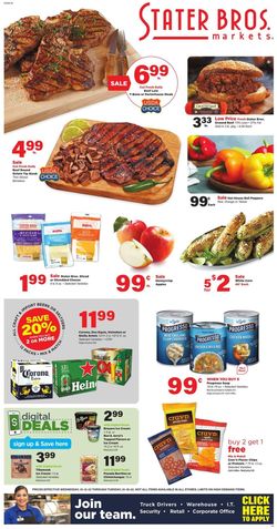 Catalogue Stater Bros. from 01/12/2022