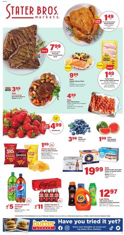 Current weekly ad Stater Bros.