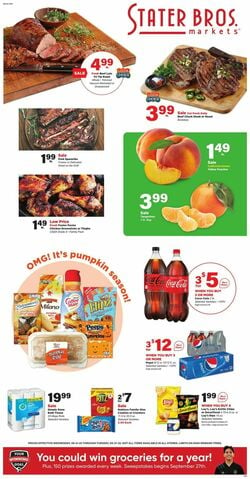 Catalogue Stater Bros. from 09/21/2022