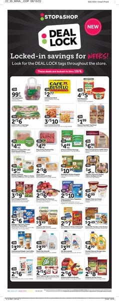 Catalogue Stop and Shop from 08/26/2022