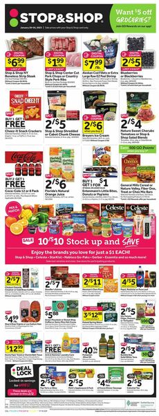 Catalogue Stop and Shop from 01/20/2023