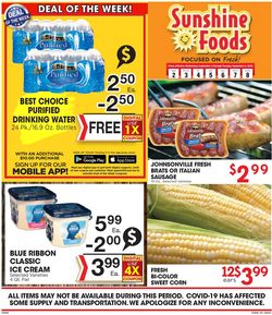 Catalogue Sunshine Foods from 09/02/2020