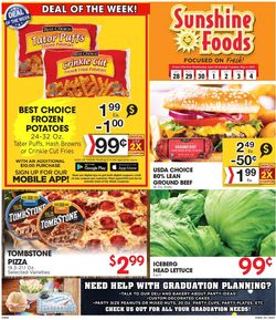 Catalogue Sunshine Foods from 04/28/2021