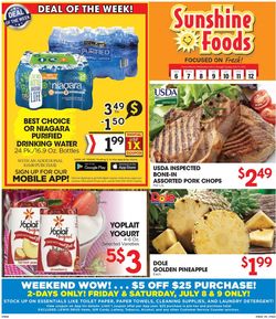 Catalogue Sunshine Foods from 07/06/2022