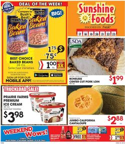 Catalogue Sunshine Foods from 08/17/2022