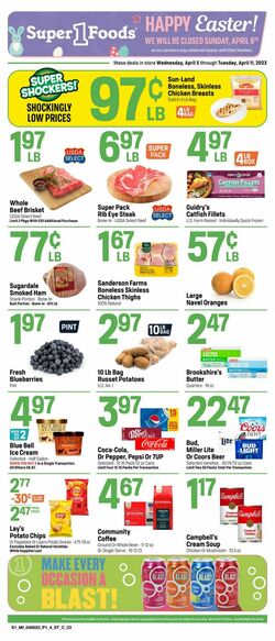 Catalogue Super 1 Foods from 04/05/2023