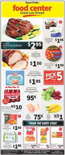 Catalogue Super Dollar Food Center from 09/09/2020