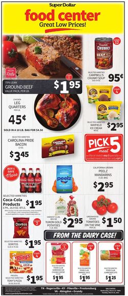 Catalogue Super Dollar Food Center from 03/10/2021