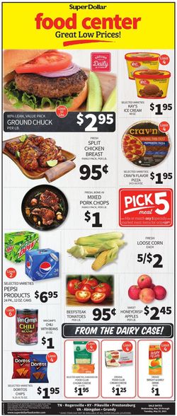 Catalogue Super Dollar Food Center from 05/19/2021