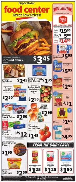 Catalogue Super Dollar Food Center from 03/30/2022