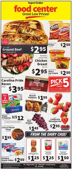 Catalogue Super Dollar Food Center from 04/27/2022