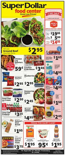 Catalogue Super Dollar Food Center from 01/04/2023