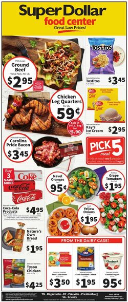 Catalogue Super Dollar Food Center from 02/01/2023