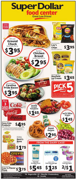 Catalogue Super Dollar Food Center from 09/06/2023