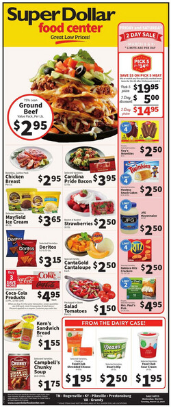 Catalogue Super Dollar Food Center from 03/06/2024