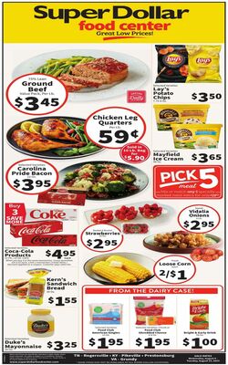 Catalogue Super Dollar Food Center from 08/09/2023
