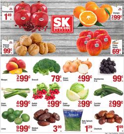 Catalogue Super King Market from 12/09/2020