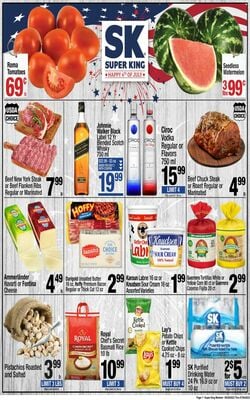 Catalogue Super King Market from 06/28/2023