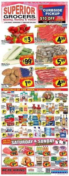 Catalogue Superior Grocers from 05/04/2022