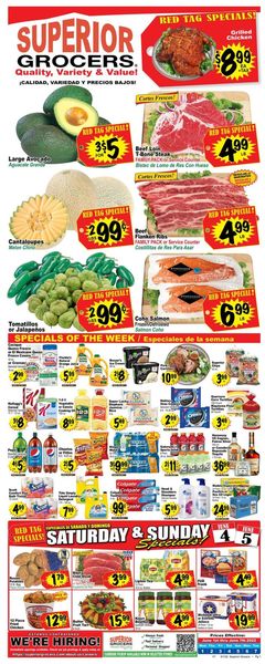Catalogue Superior Grocers from 06/01/2022
