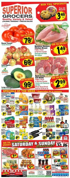 Catalogue Superior Grocers from 10/12/2022