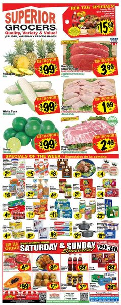 Catalogue Superior Grocers from 10/26/2022