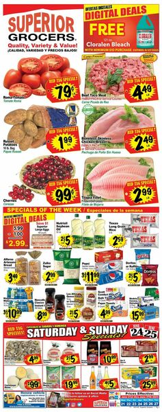 Catalogue Superior Grocers from 06/21/2023