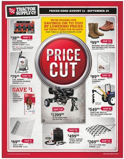 Catalogue Tractor Supply from 08/12/2019