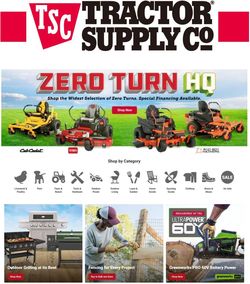 Catalogue Tractor Supply from 02/28/2022