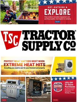 Catalogue Tractor Supply from 06/28/2022
