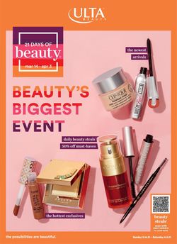 Catalogue Ulta Beauty from 03/14/2021