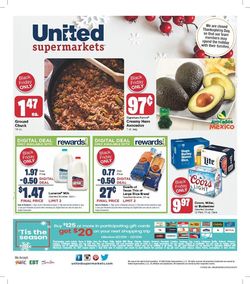 Catalogue United Supermarkets from 11/27/2020