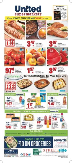 Catalogue United Supermarkets from 06/09/2021