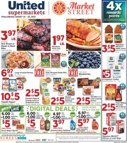 Catalogue United Supermarkets from 08/24/2022
