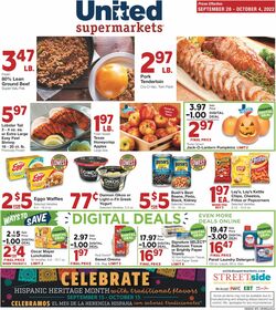 Catalogue United Supermarkets from 09/28/2022