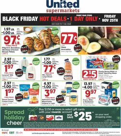 Catalogue United Supermarkets from 11/25/2022