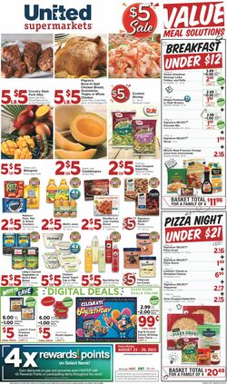 Catalogue United Supermarkets from 08/23/2023